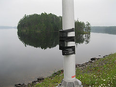 Pinhole Cameras installed at Indian Pond
