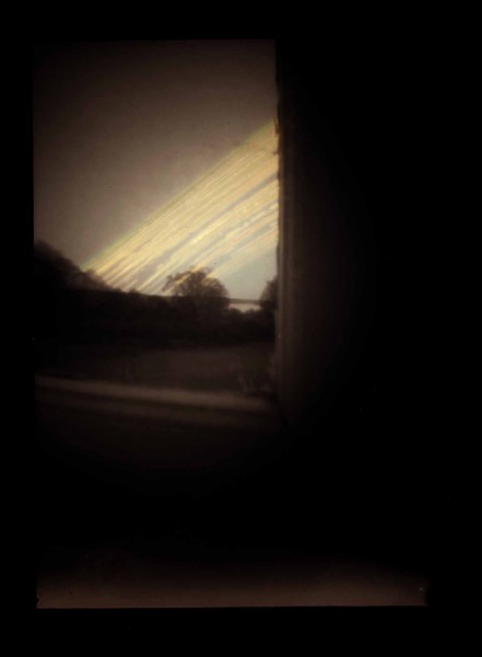 The same scene looking down river from the second floor of the Vaughan Homestead. 66 Day Solargraph