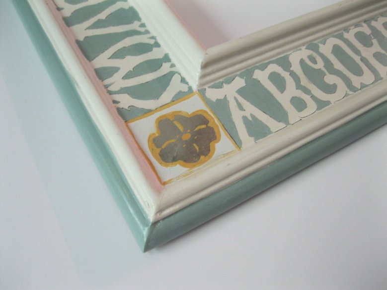 Jessie Volk alphabet frame