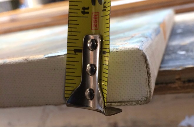 canvas, floater frame, frame design