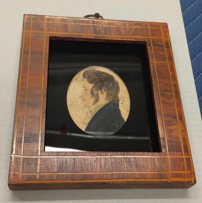 rufus porter grain painted frame